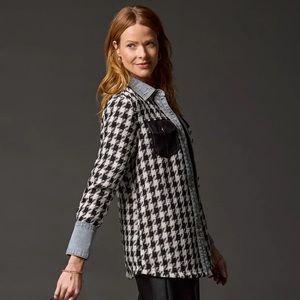Houndstooth Shacket